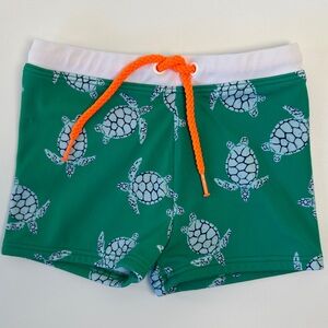 Baby Boden Swim Trunks Shorts Shorties Sea Turtles‎ 6-12m 80cm